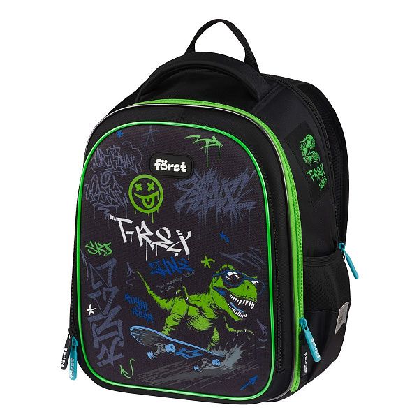 Рюкзак Först F-Cloud "Royal Roar" 37*28,5*16,5см, 3 отделения, 3 кармана, анатомическая спинка