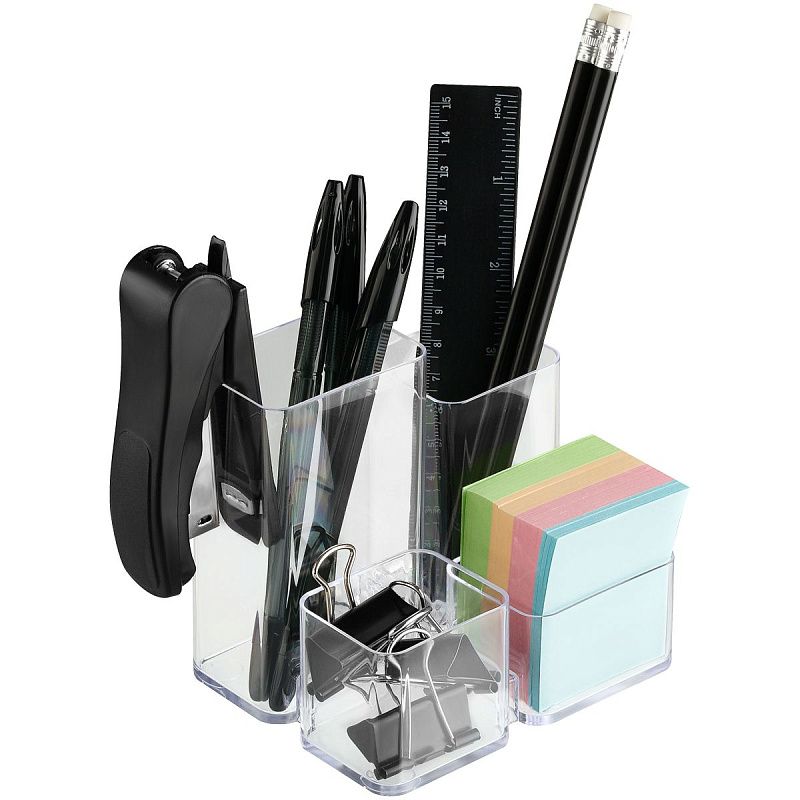 Настольная подставка СТАММ "Юниор", прозрачная