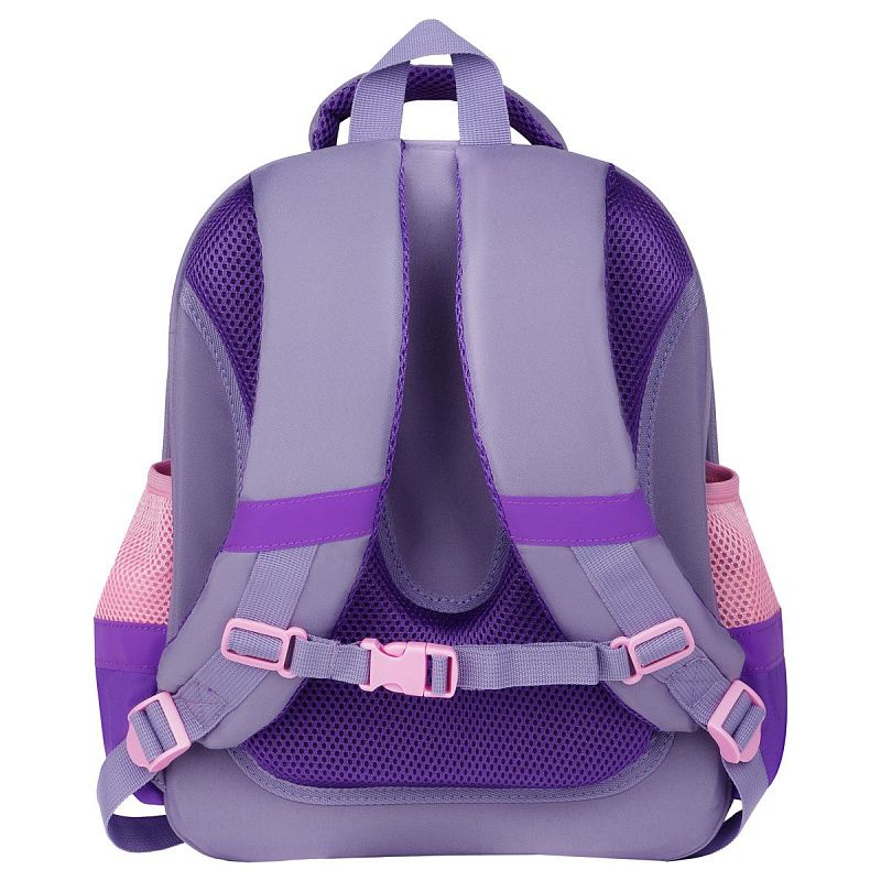Ранец ArtSpace School Friend Light "Cool Purple" 35*29*12см, 2 отделения, 2 кармана, анатомическая спинка 