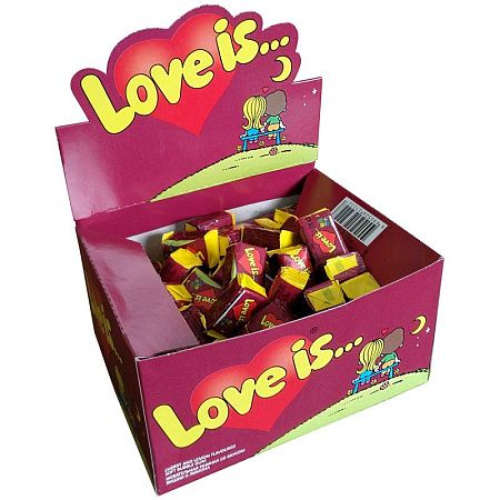Жевательная резинка  Love is..., вишня-лимон