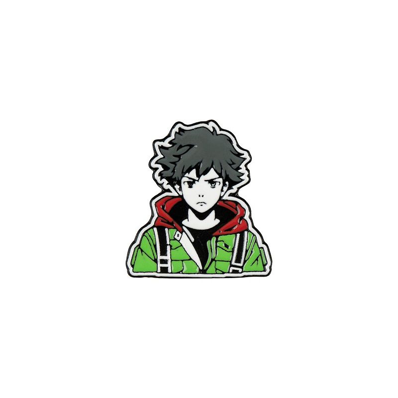 Набор металлических значков MESHU "Anime boys", эмаль, 4шт, картонная подложка, европодвес