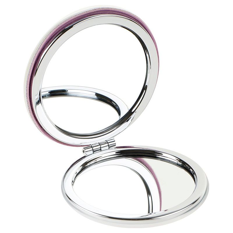 Зеркальце карманное складное MESHU "Черный кот"