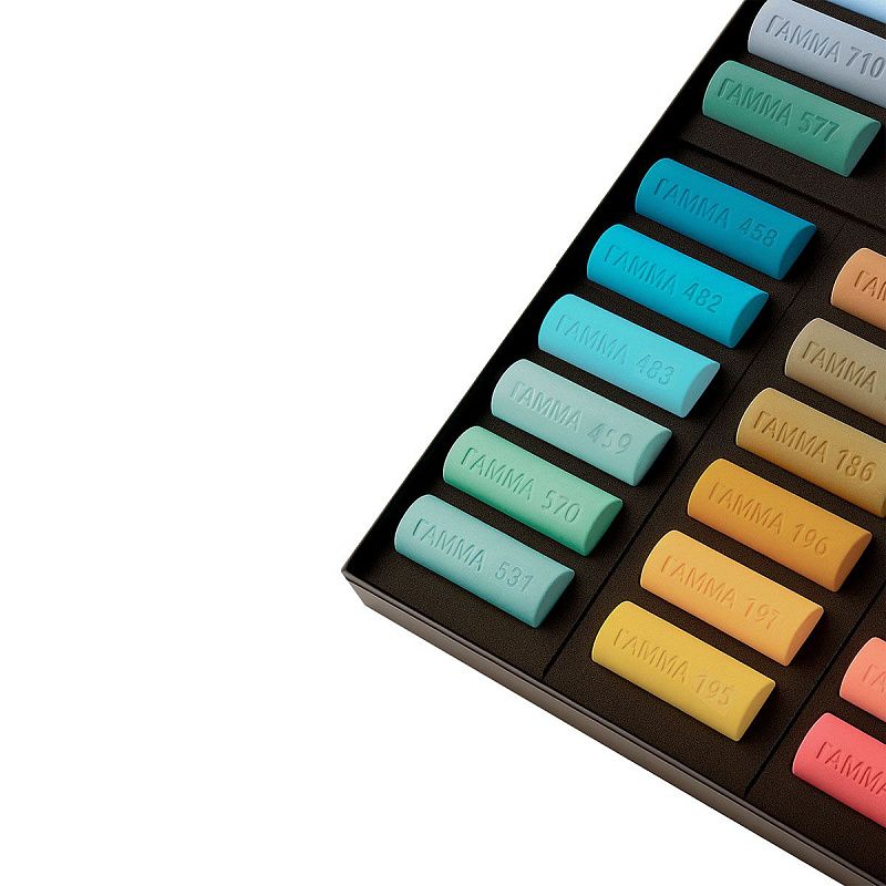 Пастель художественная Гамма, 60 цветов, палитра М.Павловой, картон.упаковка