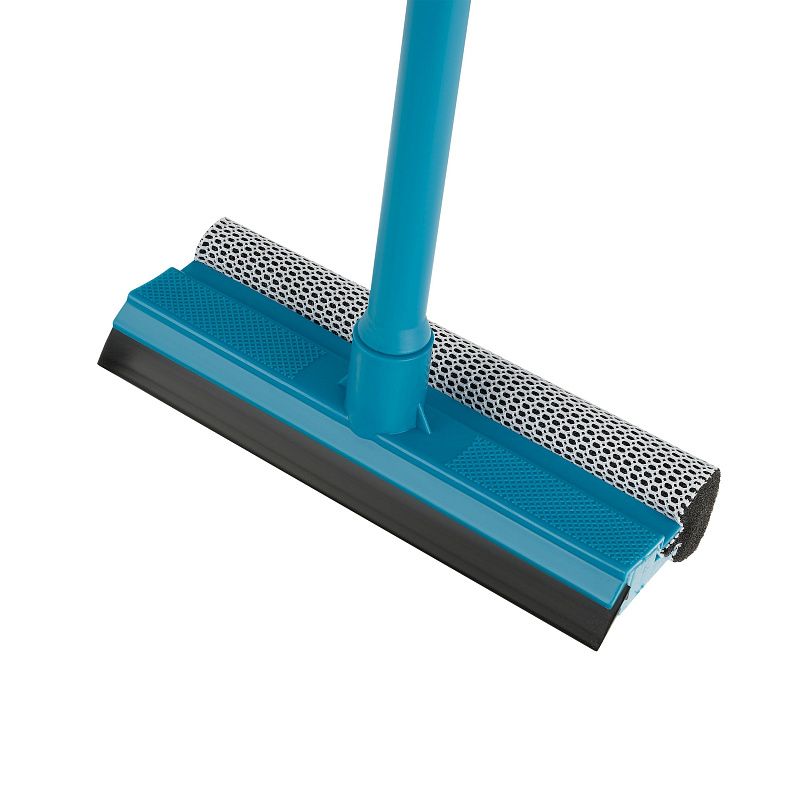 Стекломойка VEGA, пластиковая ручка 40см, рабочая часть 20см (стяжка, губка, ручка)