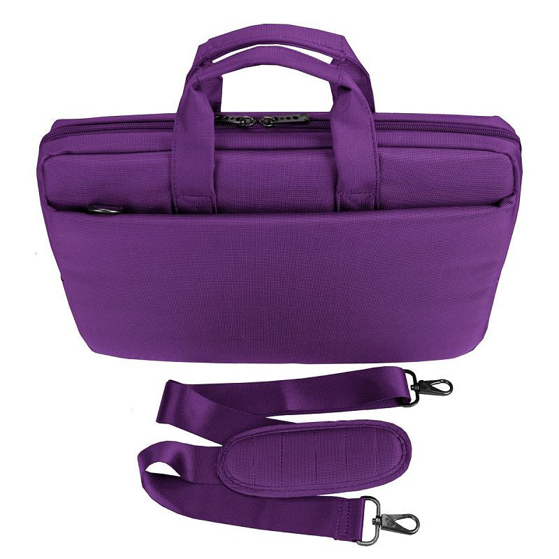 Сумка для ноутбука 15,6"-16" Continent CC-215 PP полиэстер, бордовый, 400*300*50мм 