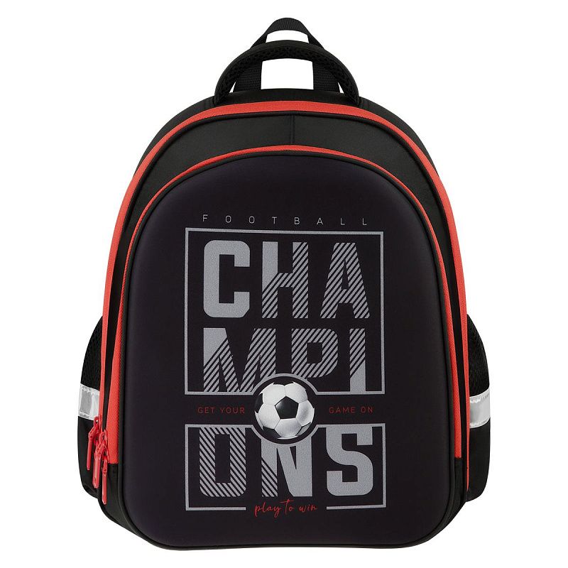 Ранец ArtSpace School Friend Light "Champions" 35*29*12см, 2 отделения, 2 кармана, анатомическая спинка 