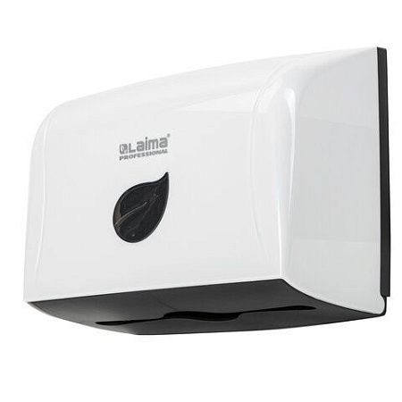 Диспенсер для полотенец LAIMA PROFESSIONAL ECO (Система H3), V-сложения, белый, ABS-пластик, 606548 