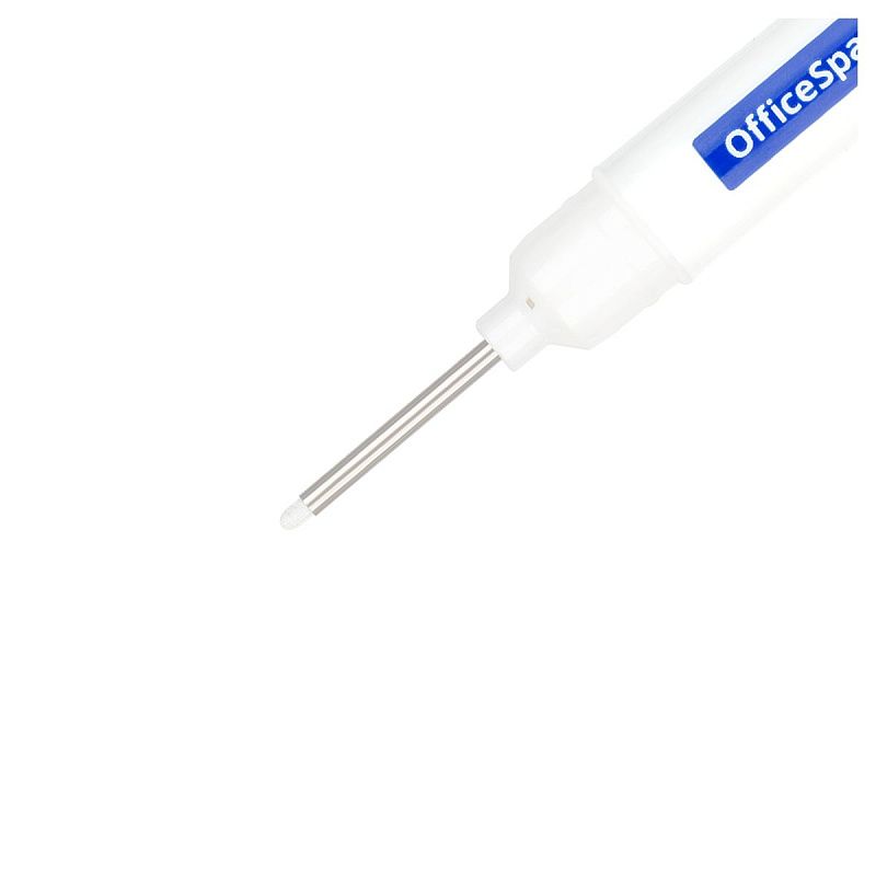 Маркер перманентный разметочный OfficeSpace белый, наконечник 20мм 