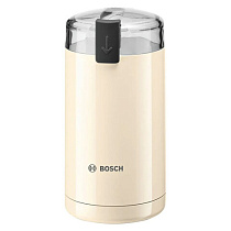 Кофемолка BOSCH TSM6A017C, мощность 180 Вт, вместимость 75 г, пластик, бежевая