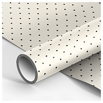 Упаковочная бумага глянц. 70*100см, MESHU "Dots", 80г/м2