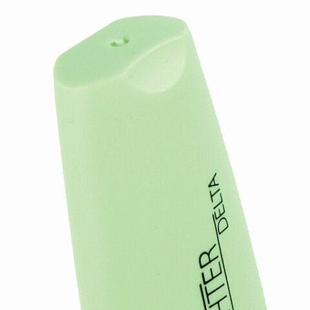 Текстовыделитель BRAUBERG "DELTA PASTEL", МЯТА, линия 1-5 мм, 151730 