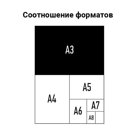 Пленка для ламинирования А3 OfficeSpace 303*426мм, 250мкм, глянец, 100л.