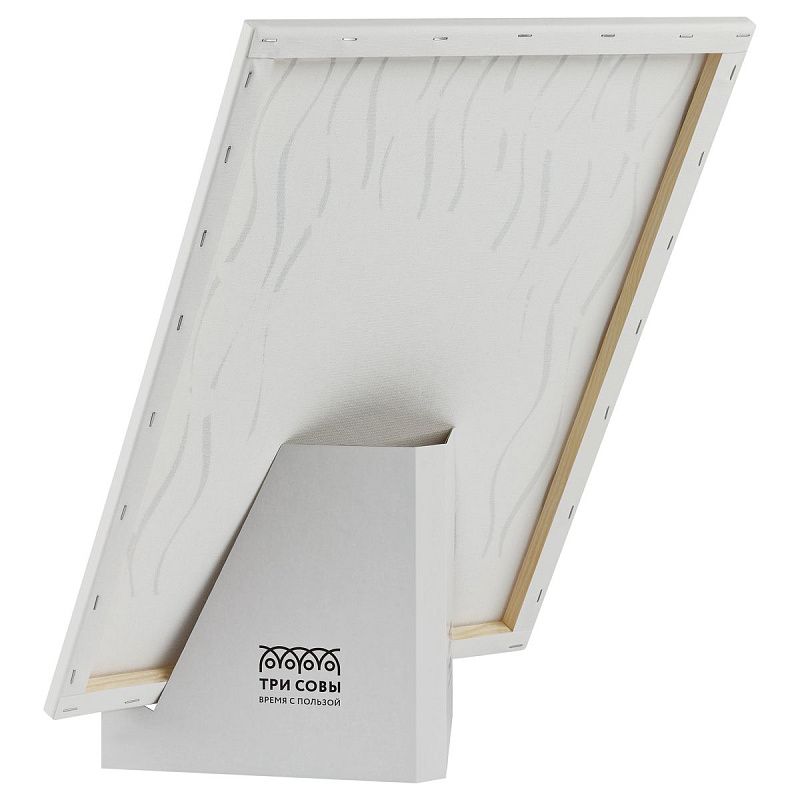 Картина по номерам на холсте с глиттером ТРИ СОВЫ "Кошачьи мечты", 40*50, с акриловыми красками и кистями