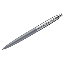 Ручка шариковая Parker "Jotter XL Grey CT" синяя, 1,0мм, кнопочн., подарочная упаковка