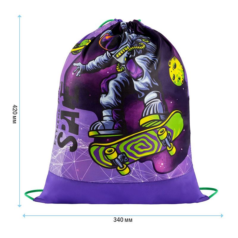 Мешок для обуви 1 отделение ArtSpace "Space", 340*420мм 