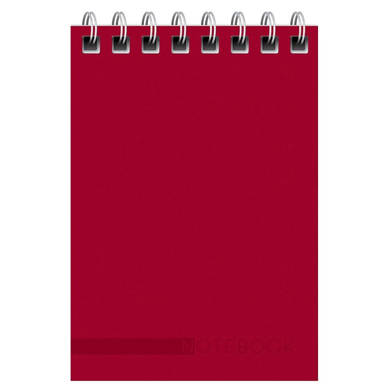 Блокнот А7 40л. на гребне BG "Моноколор. Classic"