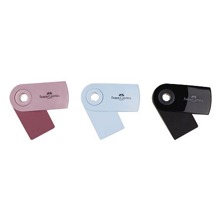 Ластик Faber-Castell "Sleeve Mini New", прямоугольный, 54*25*13мм, ассорти 