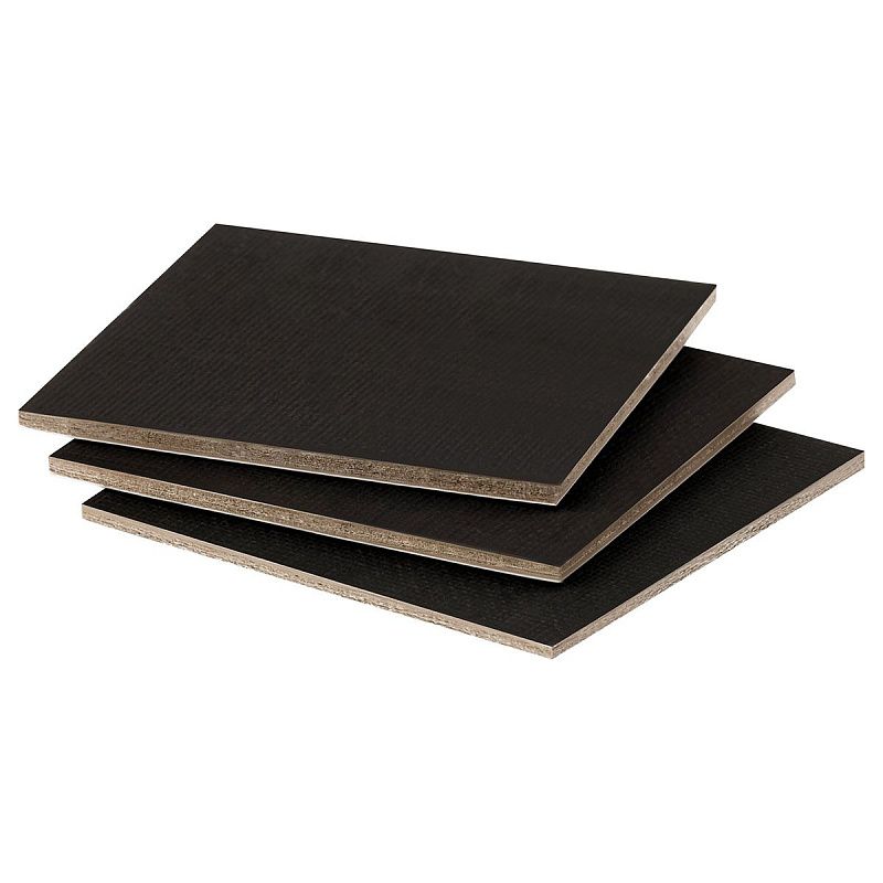 Набор холстов на картоне Гамма "Студия", 3шт., 6,5*6,5см, цвет черный, 100% хлопок, 280г/м2, мелкое