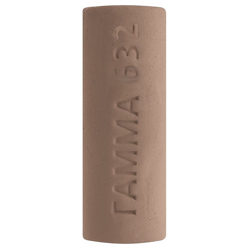 Пастель художественная Гамма, мускатный орех № 632, штучная, картон.упак.