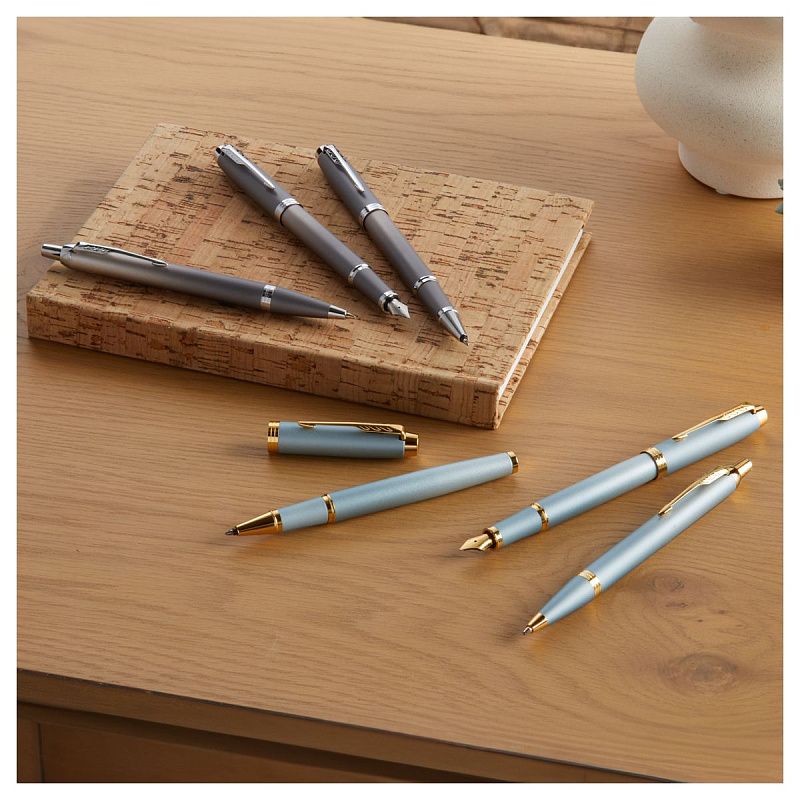 Ручка шариковая Parker "IM Rituals GREEN Gradient GT" синяя, 1,0мм, кнопочн., подарочная упаковка 