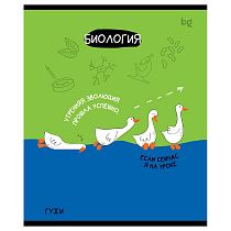 Тетрадь предметная 40л. BG "ГуССи" - Биология, эконом