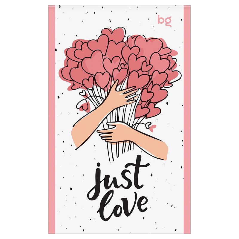 Блокнот А6 32л., на скрепке BG "Девчачьи радости"