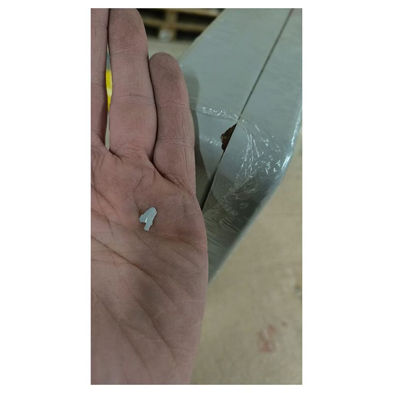 УЦЕНКА-Ключница OfficeSpace на 140 ключей, 370*280*80, ключевой замок, металл, серый, с брелоками