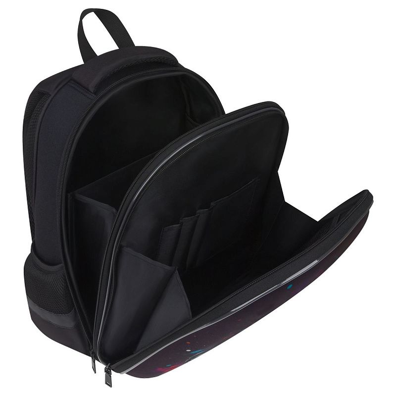 Ранец ArtSpace School Friend "Galaxy" 39*30*18см, 2 отделения, 2 кармана, анатомическая спинка 