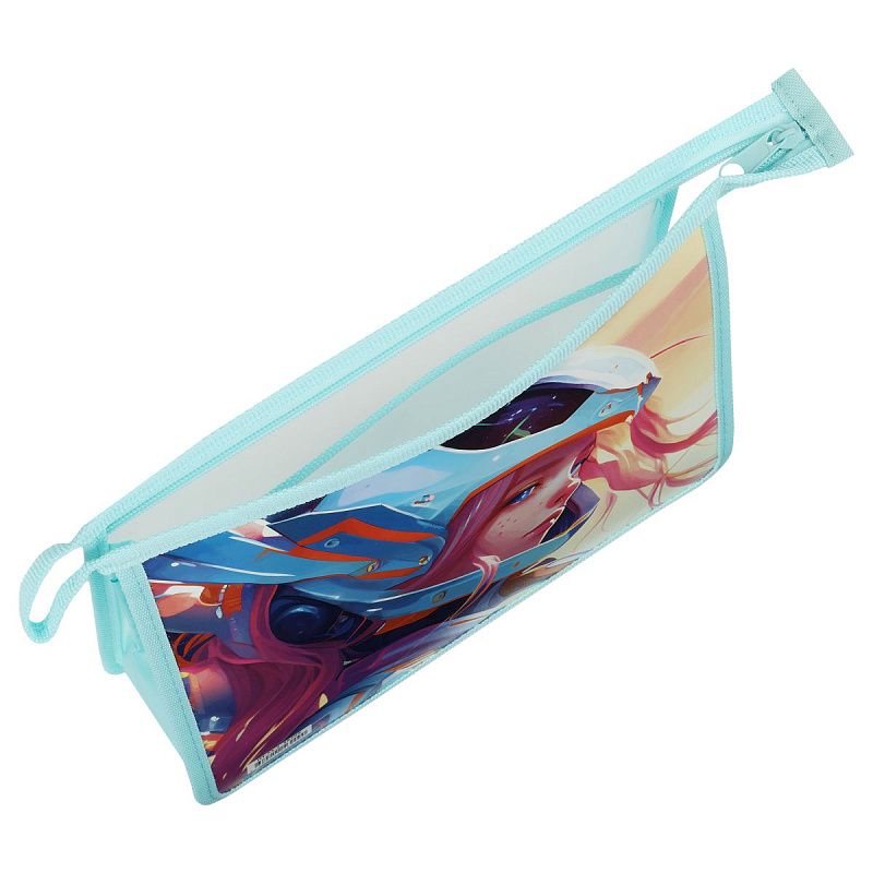 Папка для тетрадей 2 отделения, А5, ArtSpace "Cool", пластик, на молнии 