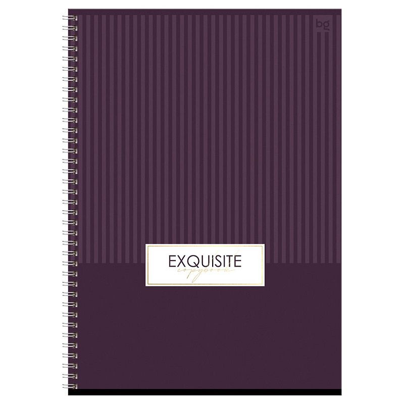 Тетрадь 96л., А4, клетка, на гребне BG "Minimal", глянцевая ламинация, тиснение фольгой