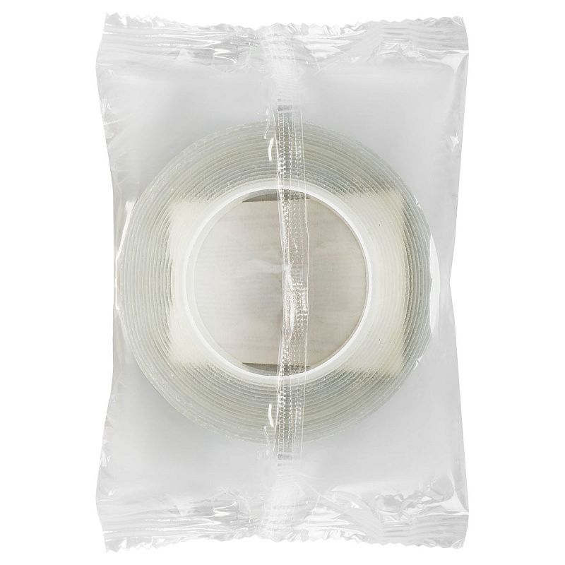 Клей-лента двусторонняя многоразовая OfficeSpace, 30мм*1,5мм*3м