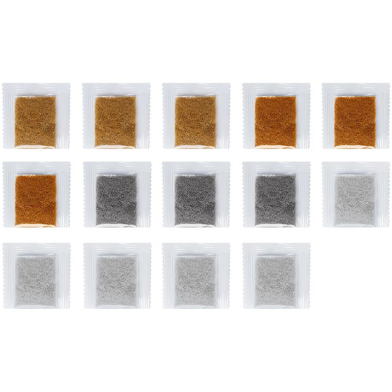 Картина цветным песком ТРИ СОВЫ "Осеннее настроение", картонный пакет с европодвесом