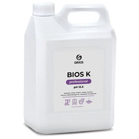 Средство моющее 5,6 кг GRASS BIOS K для промышленного оборудования, щелочное, концентрат, 125196 