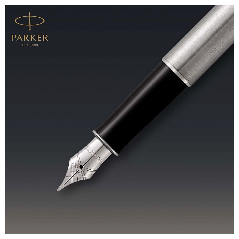 Ручка перьевая Parker "Sonnet Stainless Steel CT" 0,8мм, подарочная упаковка 
