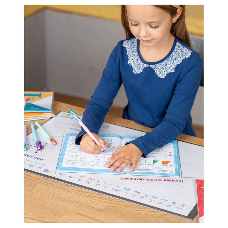 Настольное покрытие ДПС, "Пиши правильно", 38*59см, ПВХ с откидным клапаном 