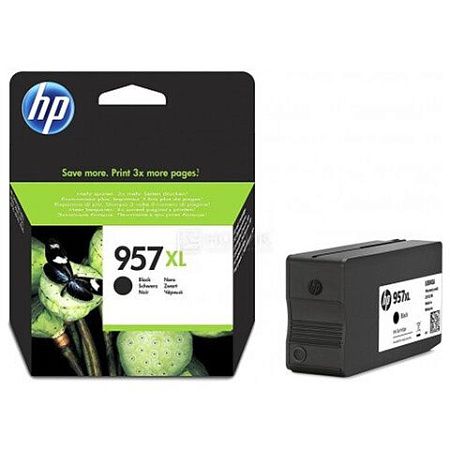 Картридж струйный HP (L0R40AE) Officejet Pro 8210/8720/8725/8730, № 957XL, черный, увеличенный ресурс 3000 стр., оригинальный 