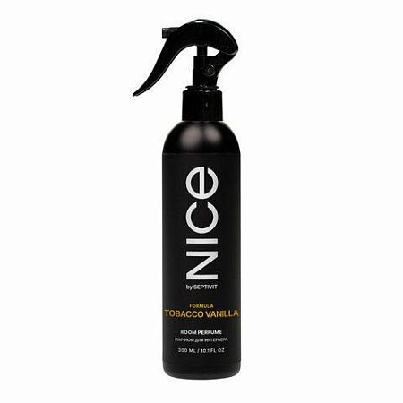 Освежитель воздуха, парфюм для дома и офиса 300 мл, NICE by SEPTIVIT "Tobacco&Vanilla", 400 