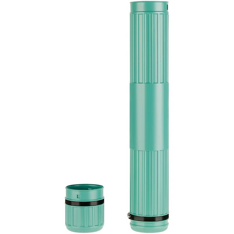 Тубус А0 СТАММ, телескопический на ремне, хвойно-зеленый 