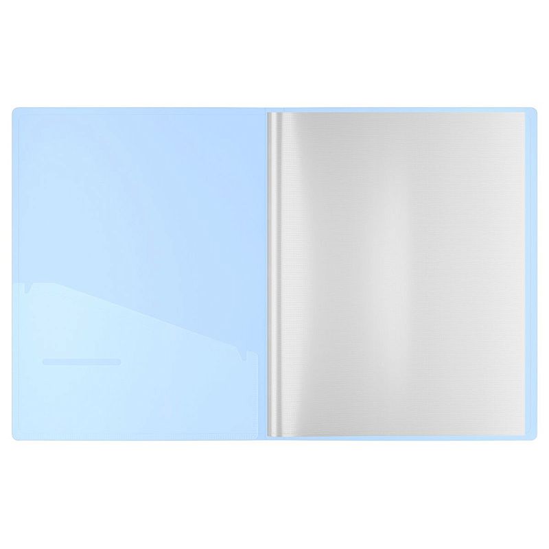 Папка с 30 вкладышами Berlingo "Haze", 17мм, 600мкм, с внутр. карманом, сиреневая, софт-тач 