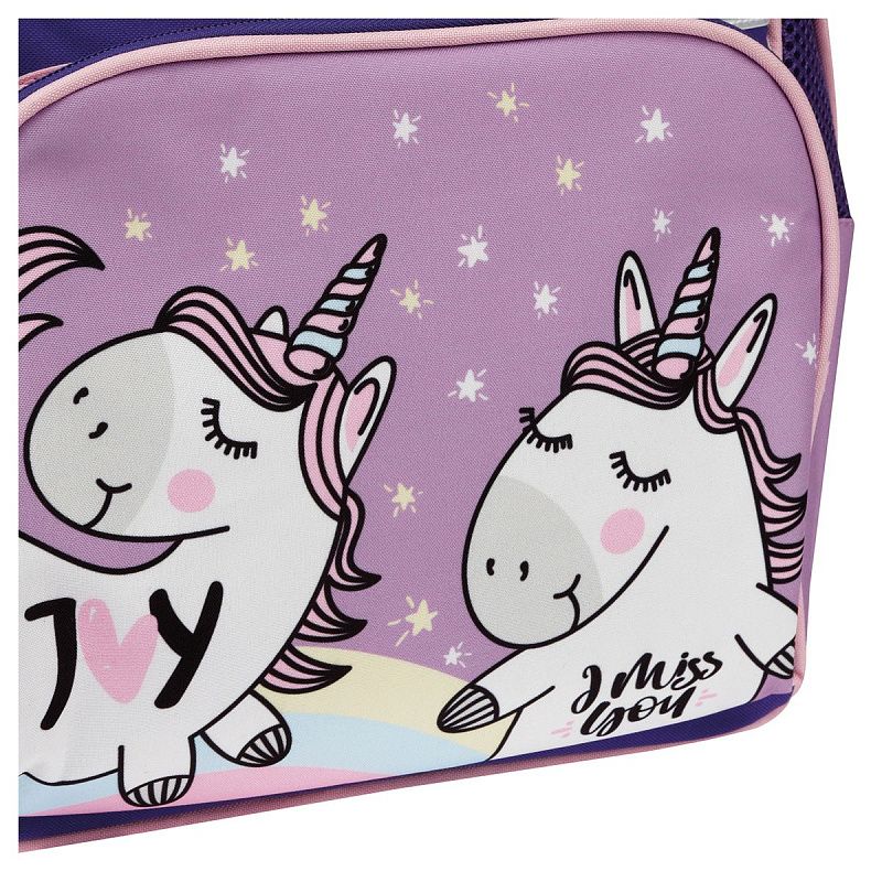 Ранец ArtSpace Junior "Unicorns" 37*28*21см, 1 отделение, 3 кармана, анатомическая спинка 