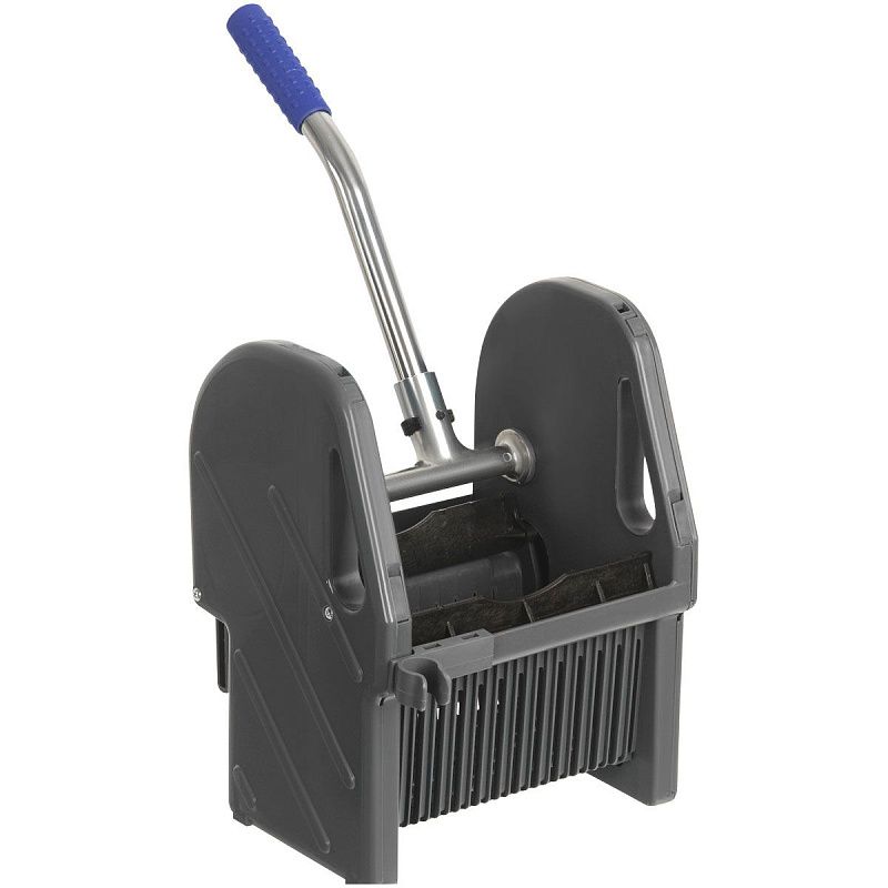 Тележка уборочная OfficeClean Professional 2 секции, 15л, отжим, корзина, держ. д/мусор. мешка