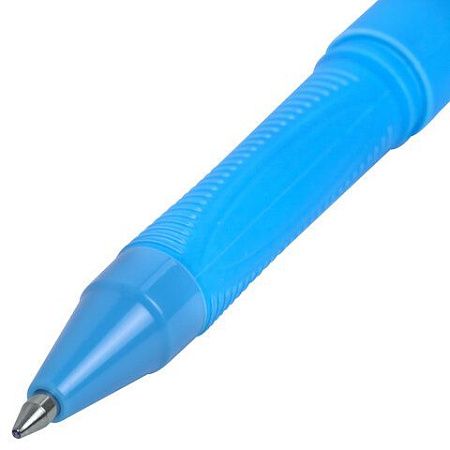 Ручка стираемая гелевая BRAUBERG GRADE, СИНЯЯ, soft-touch, узел 0,7 мм, линия письма 0,5 мм, 144208 