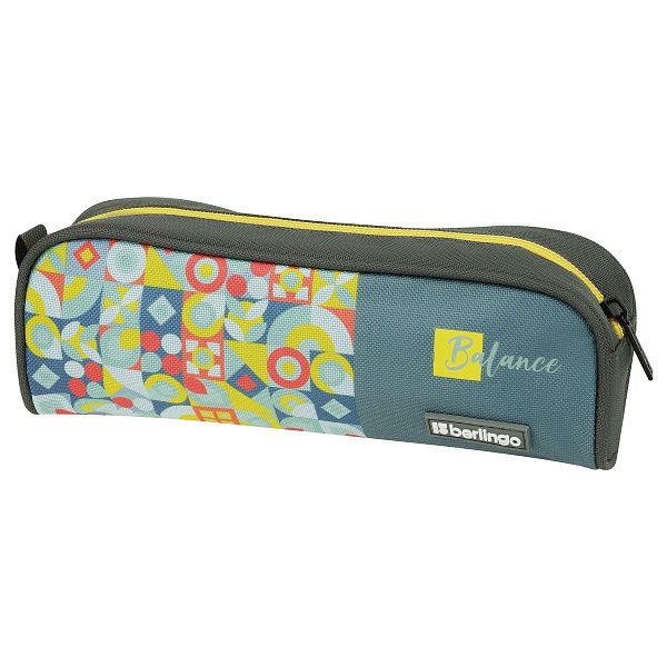 УЦЕНКА - Пенал 1 отделение, 220*75*55 Berlingo "Balance", полиэстер (осн 353203)