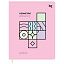 Дневник 1-11 кл. 48л. (Лайт) BG "Geometry. Pink", иск. кожа, выборочный лак, печать, ляссе