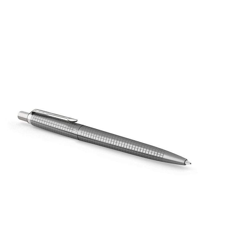 Ручка шариковая Parker "Jotter 70th Stainless Steel CT" синяя, 1,0мм, кнопочн., подарочная упаковка 