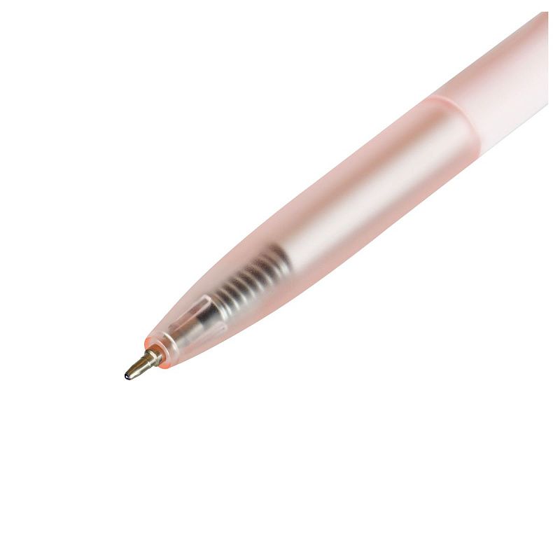 Ручка шариковая автоматическая MESHU "Nice paw" синяя, 0,7мм, корпус ассорти, с топпером 