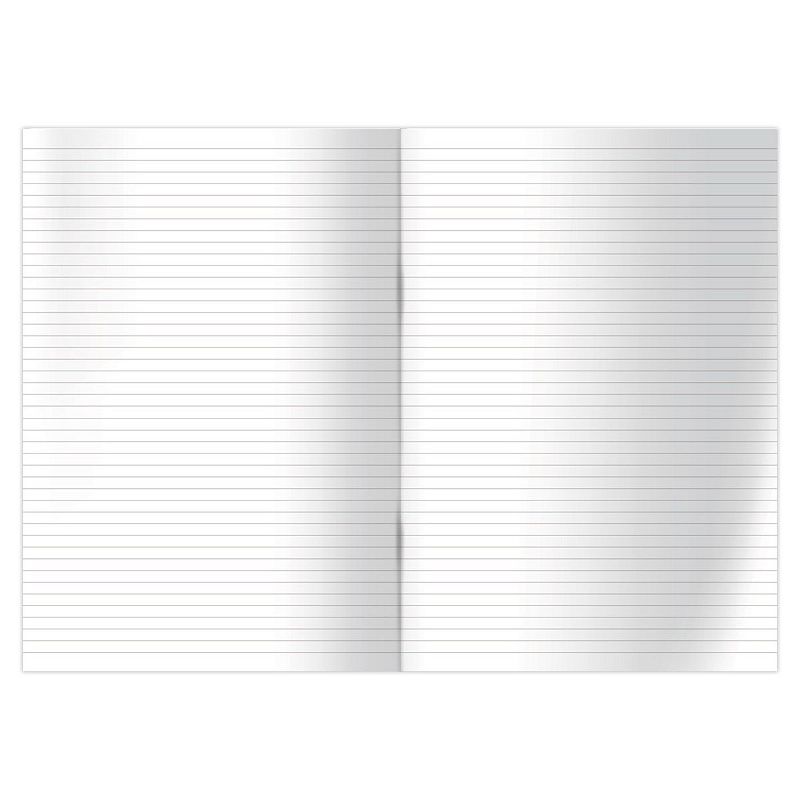 Книга учета OfficeSpace, А4, 96л., линия, 200*290мм, твердая обложка "крафт", блок газетный