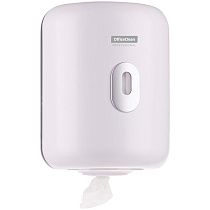 УЦЕНКА-Диспенсер для полотенец в рулонах OfficeClean Professional, с центральной вытяжкой(M1/M2), белый