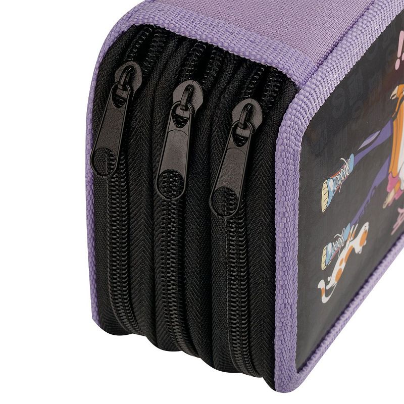 Пенал 3 отделения, 190*110 ArtSpace "Kawaii girl", ламинированный картон 