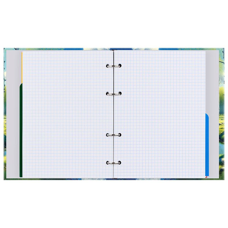 Тетрадь на кольцах А5, 240л., BG "Весна навсегда", глянцевая ламинация